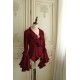 Faeries Daffodil The Star Chapel V Neck Blouse(Reservation/4 Colours/Full Payment Without Shipping)